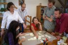 Druhé plánovací setkání se zájemci z řad učitelů – Jaké jsou vazby aktivit mezi sebou a charakter prostorů pro aktivity: práce ve skupinách.